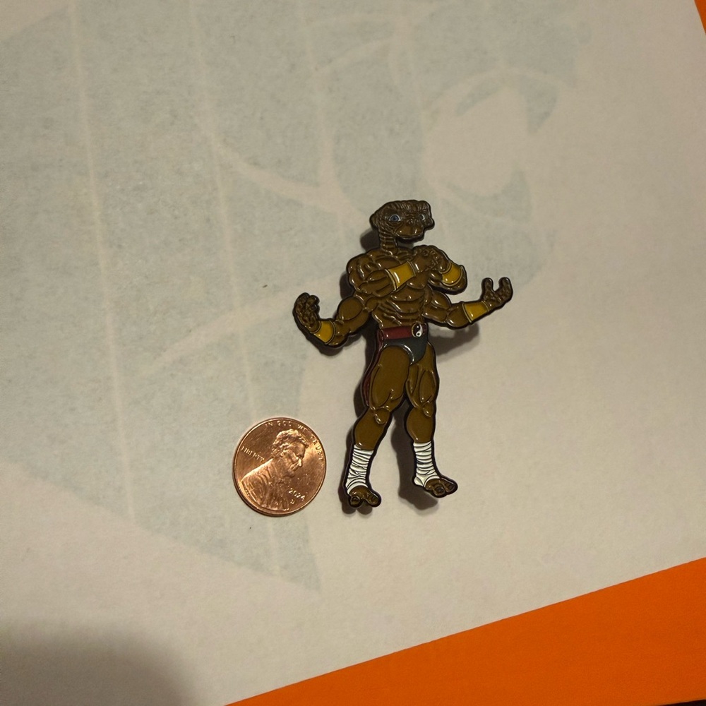 ET x Goro mortal kombat enamel pin #aliens #ET #mortalkombat